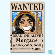 Poster Wanted Personnalisé A3