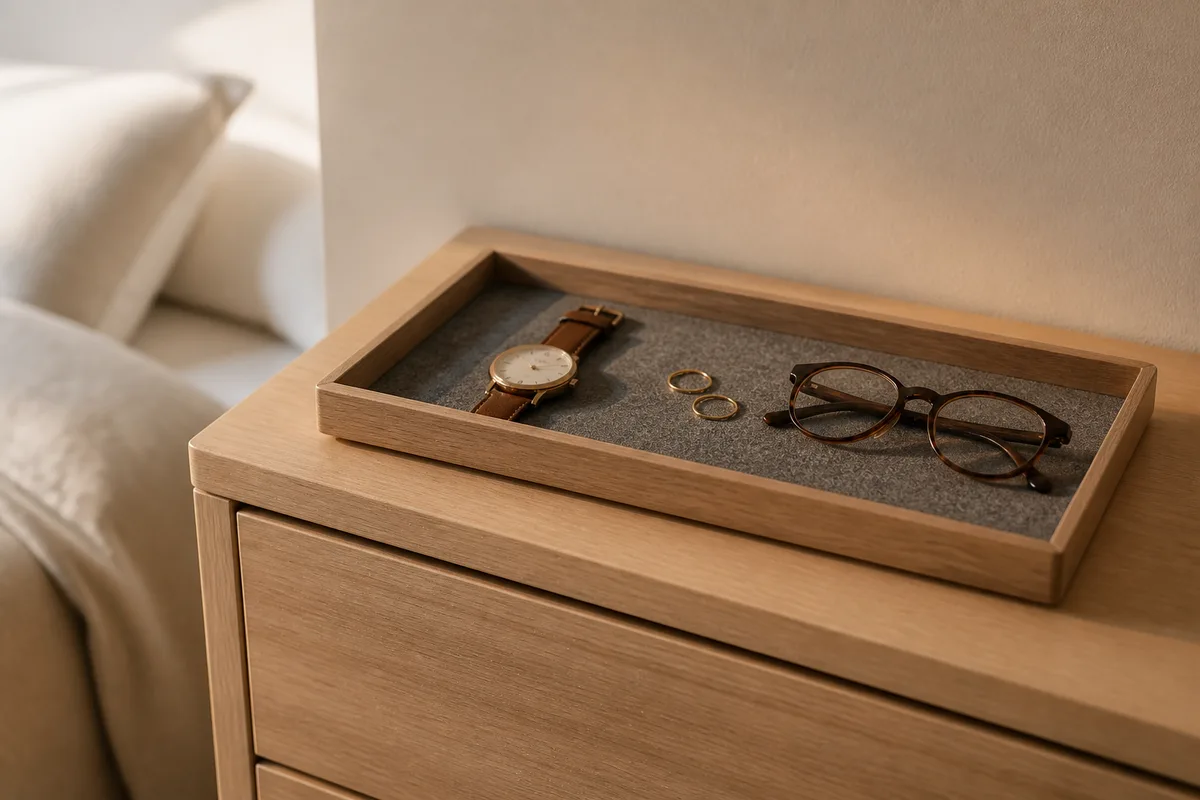 Ranger ses bijoux et objets de valeur dans la chambre