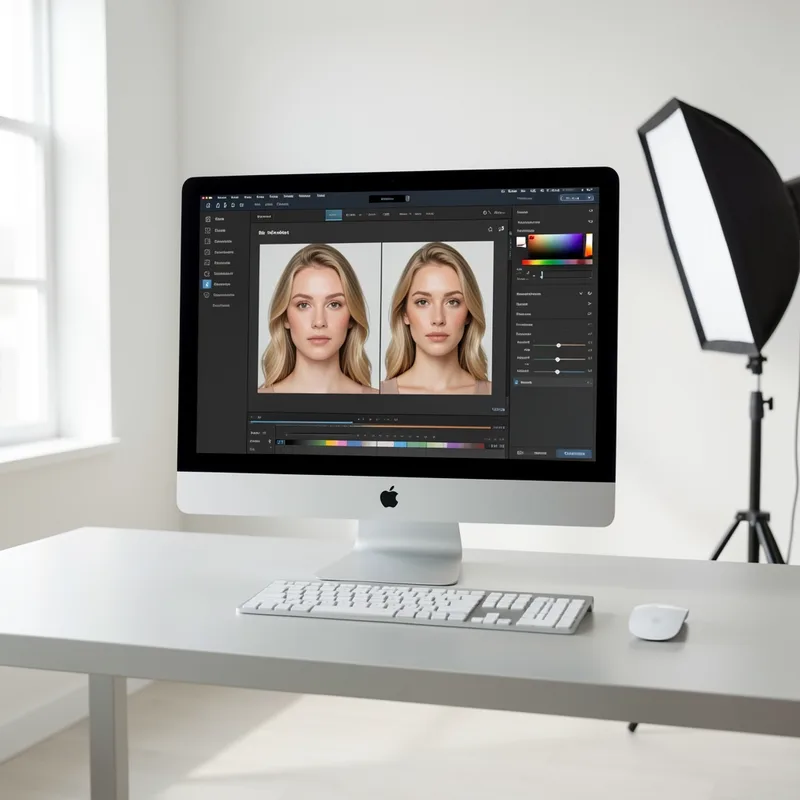 Retouche portrait Lightroom : le workflow débutant en 6 étapes