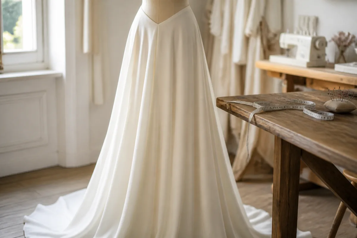Retouche de robe de mariée : délais, prix et essayages
